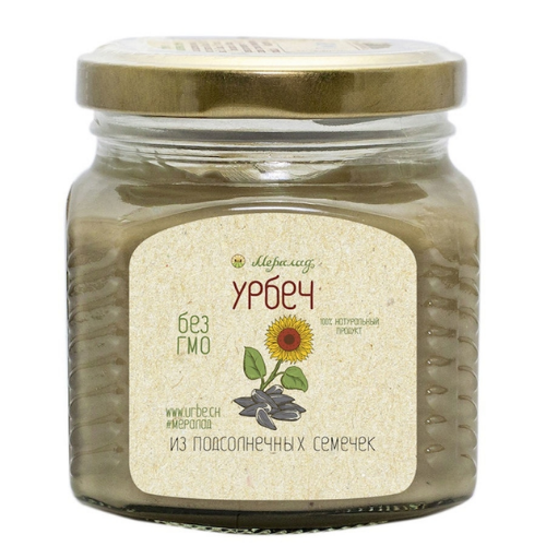 Урбеч из подсолнечных семечек Мералад, 230 г.