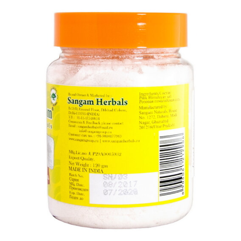 Соль розовая гималайская Sangam Herbals, 120 г.