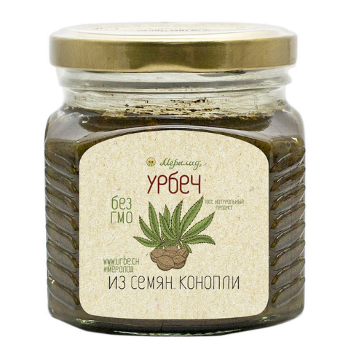 Урбеч из семян конопли Мералад, 230 г.