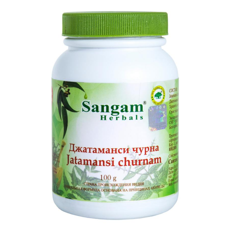 Джатаманси Чурна Sangam Herbals, 100 г.