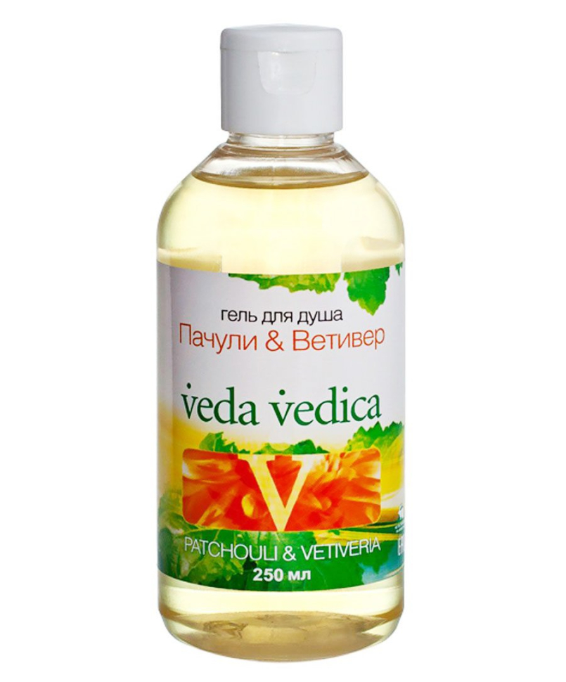 Гель для душа Пачули и Ветивер Veda Vedica, 250 мл.