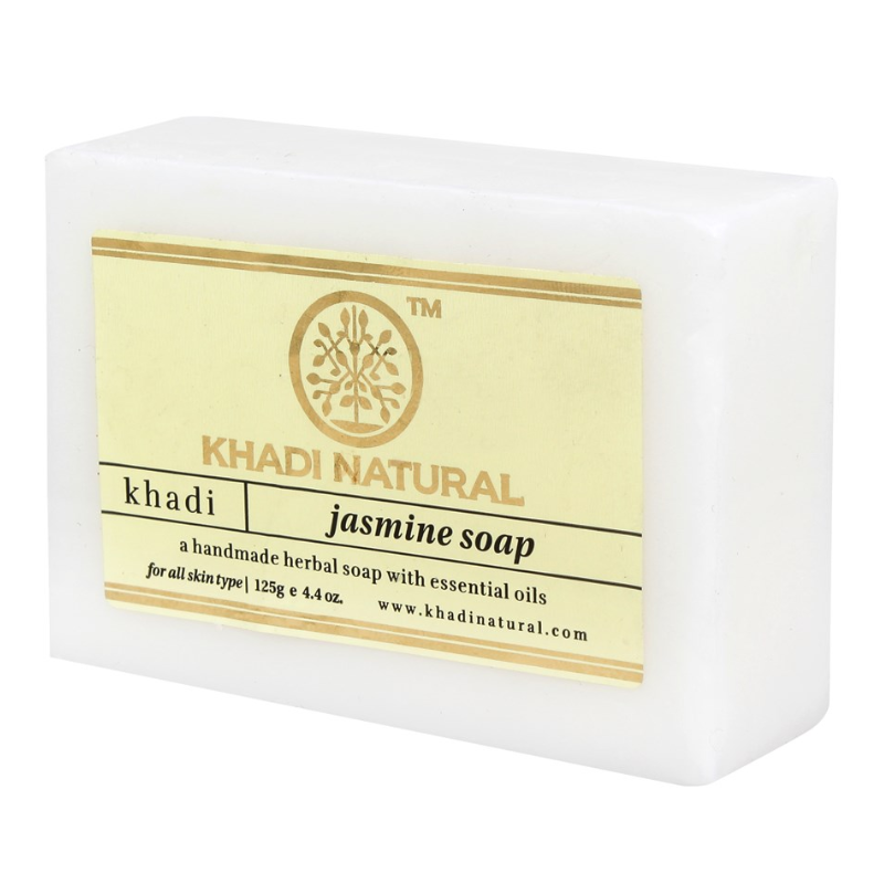 Глицериновое мыло ручной работы с жасмином Khadi Natural, 125 г.