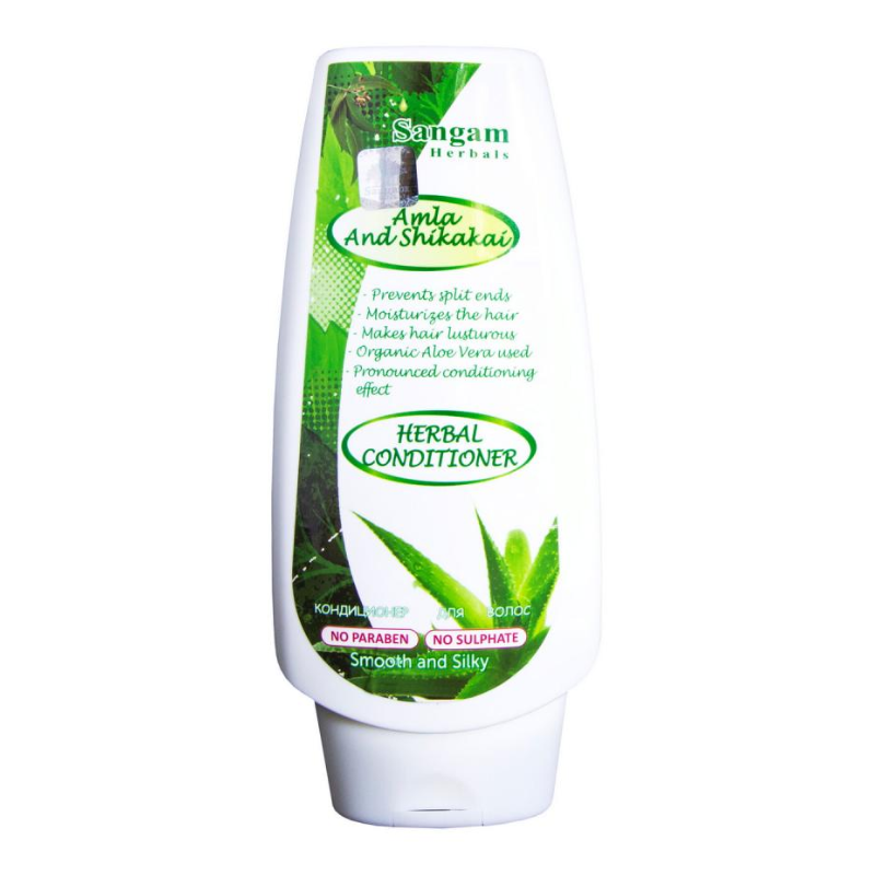 Травяной кондиционер «Амла и Шикакай» Sangam Herbals, 200 мл.