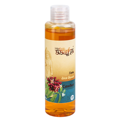 Гель для душа Сандал Aasha Herbals, 200 мл.