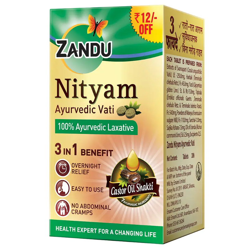 Нитьям Вати Zandu, 30 таб.