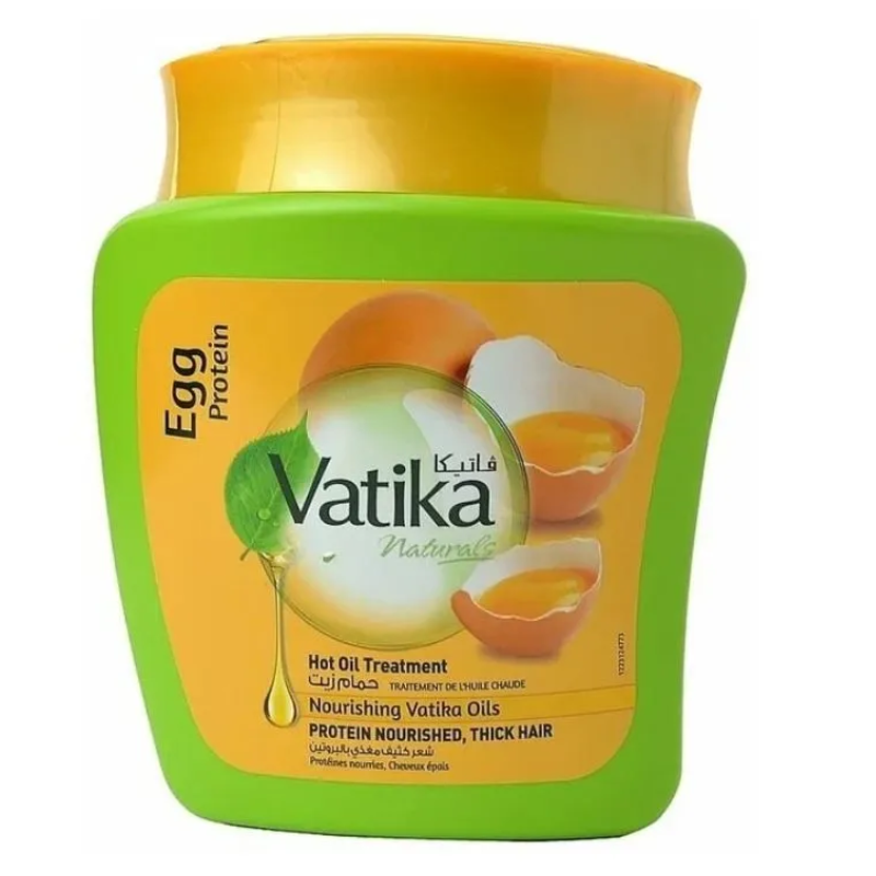 Маска для волос Яичный протеин Dabur Vatika, 500 г.