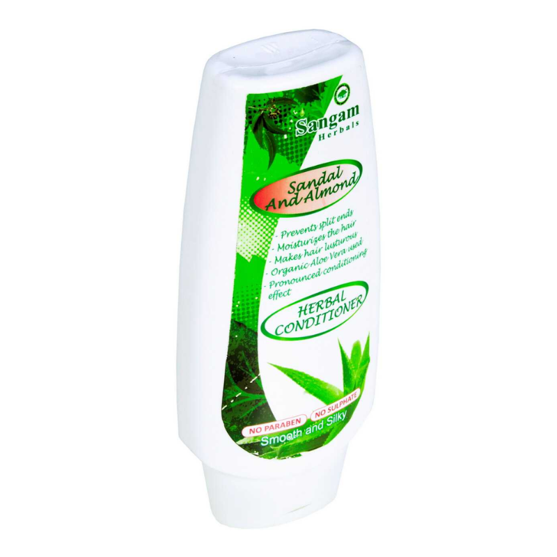 Травяной кондиционер «Сандал и Миндаль» Sangam Herbals, 200 мл.