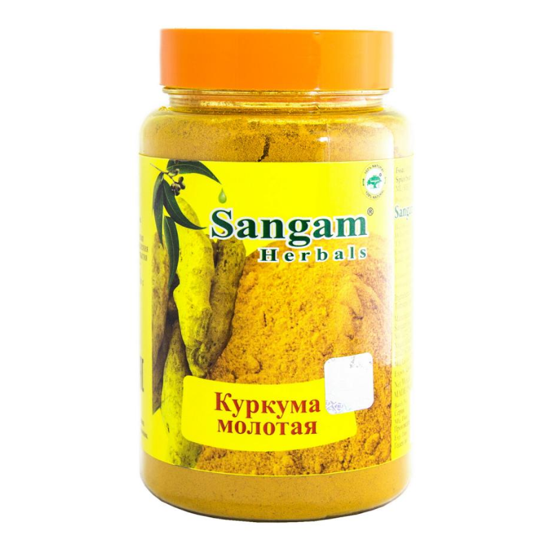 Куркума молотая Sangam Herbals, 140 г.