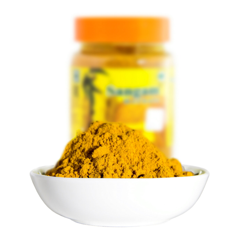 Куркума молотая Sangam Herbals, 80 г.