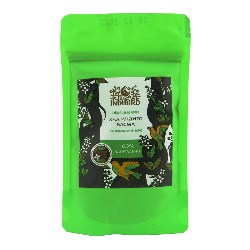 Басма для волос Индиго Indibird, 50 г.