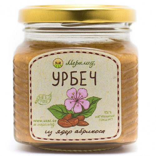 Урбеч из ядер абрикоса Мералад, 230 г.