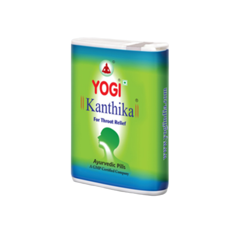 Драже от кашля и боли в горле Yogi Kanthika, 70 шт.