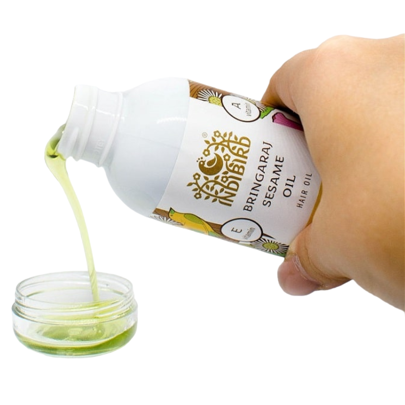 Брингарадж на кунжутном масле Indibird, 150 мл.