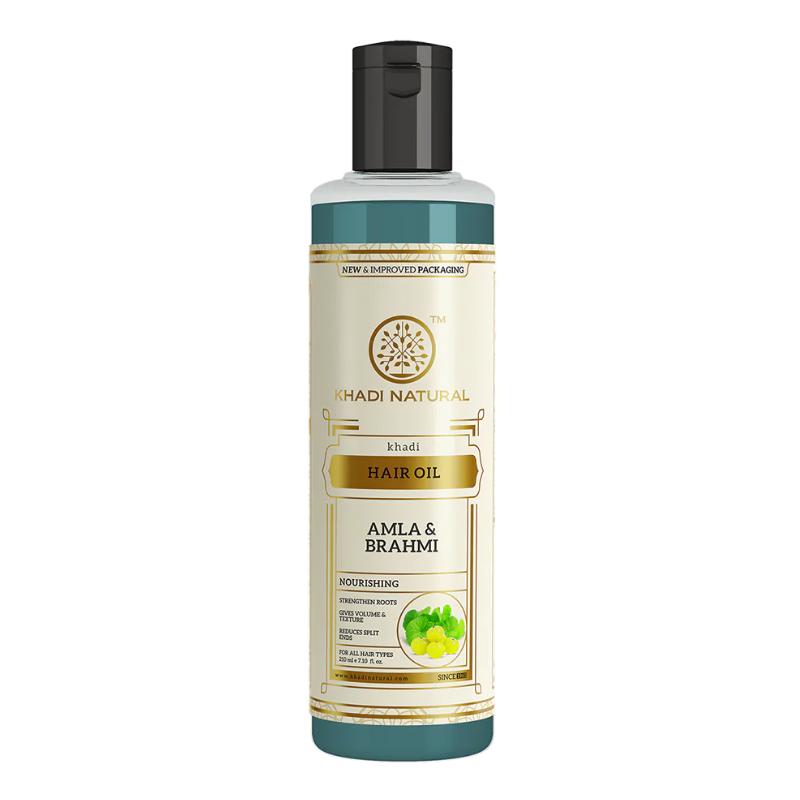 Масло для волос «Амла и Брахми» Khadi Natural, 210 мл.