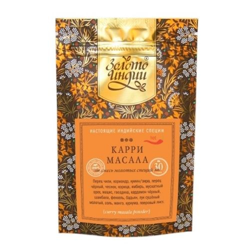 Карри Масала Золото Индии, 30 г.