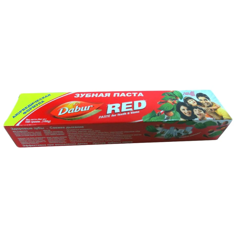 Аюрведическая зубная паста Dabur Red, 100 г.