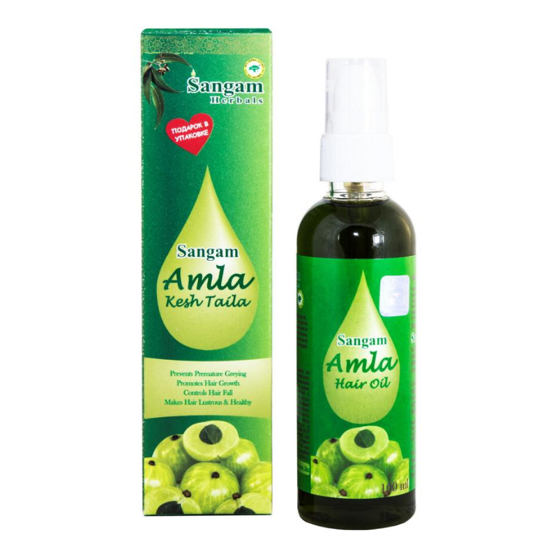 Масло для волос Амла «Кеш Тайла» Sangam Herbals, 100 мл.