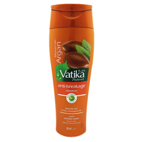 Шампунь «Марокканский Арган» против ломкости волос Dabur Vatika, 200 мл.