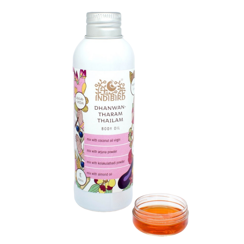 Масло Дханвантарам Тайлам Indibird, 150 мл.