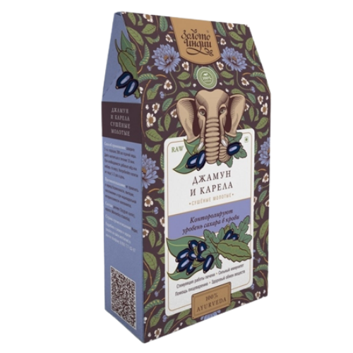 Джамун и Карела молотые Золото Индии, 100 г.