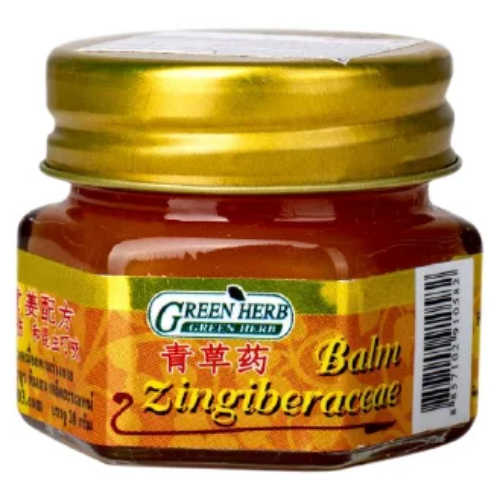 Бальзам с имбирем желтый Green Herb, 20 г.