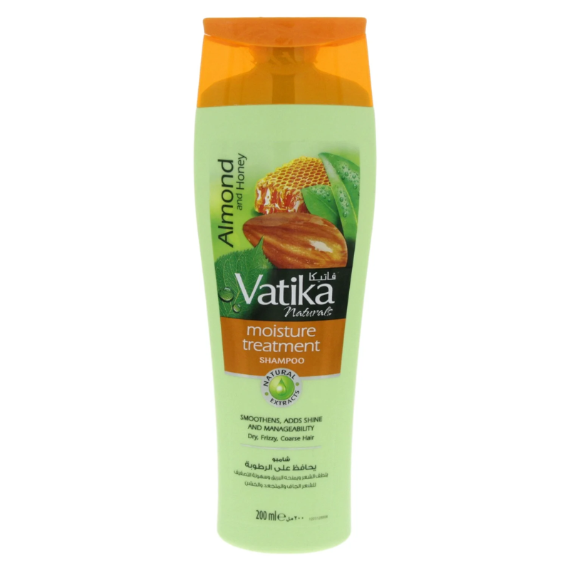 Шампунь «Миндаль и Мёд» Увлажняющий Dabur Vatika, 200 мл.