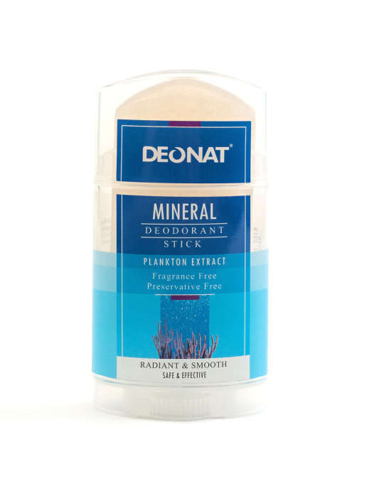 Дезодорант кристалл калиевый с экстрактом планктонных микроорганизмов Deonat, 100 г.