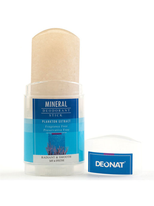 Дезодорант кристалл калиевый с экстрактом планктонных микроорганизмов Deonat, 100 г.