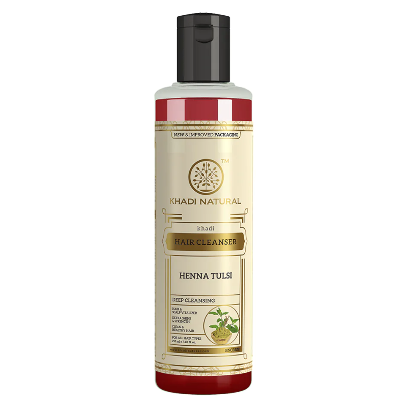 Шампунь «Хна и Тулси» Khadi Natural, 210 мл.