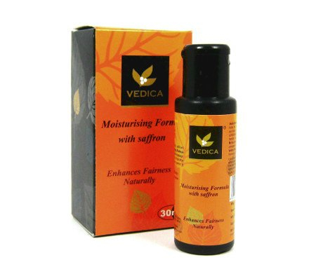 Масло увлажняющее с шафраном Vedica, 30 мл.