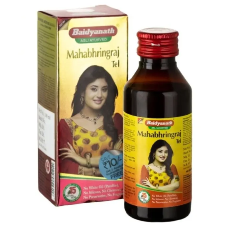 Масло для волос Махабрингарадж Тел Baidyanath, 100 мл.