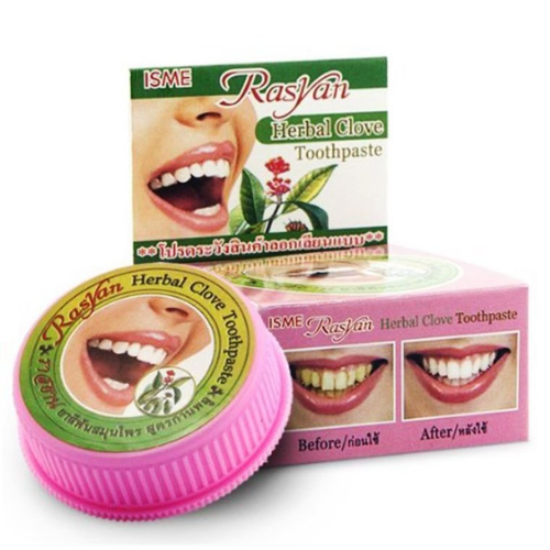 Тайская органическая зубная паста Гвоздика Isme Rasyan, 25 г.