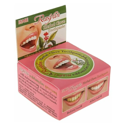 Тайская органическая зубная паста Гвоздика Isme Rasyan, 25 г.