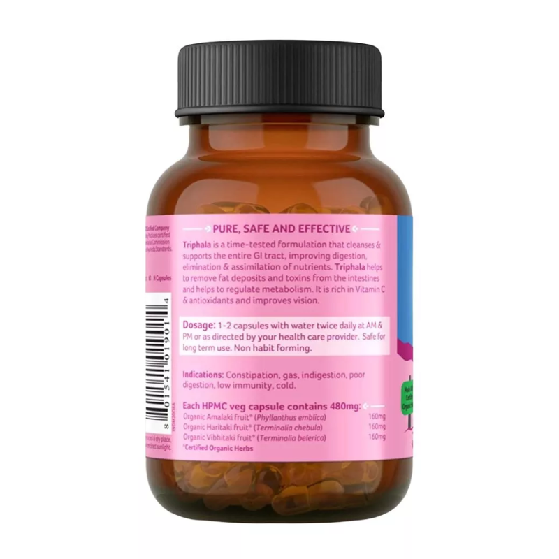 Трифала Organic India, 60 кап.