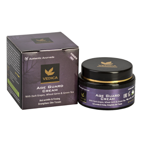Крем антивозрастной моделирующий с черным виноградом Veda Vedica, 50 г.
