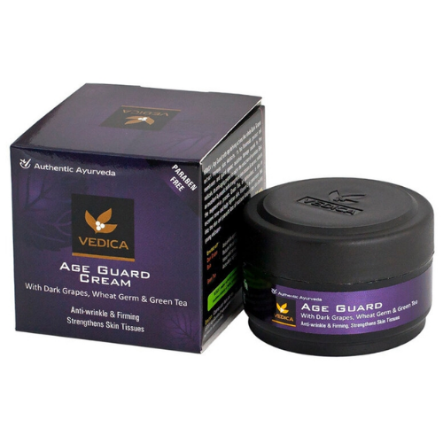Крем антивозрастной моделирующий с черным виноградом Veda Vedica, 50 г.