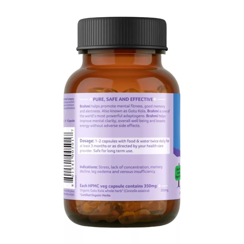 Брахми Organic India, 60 кап.