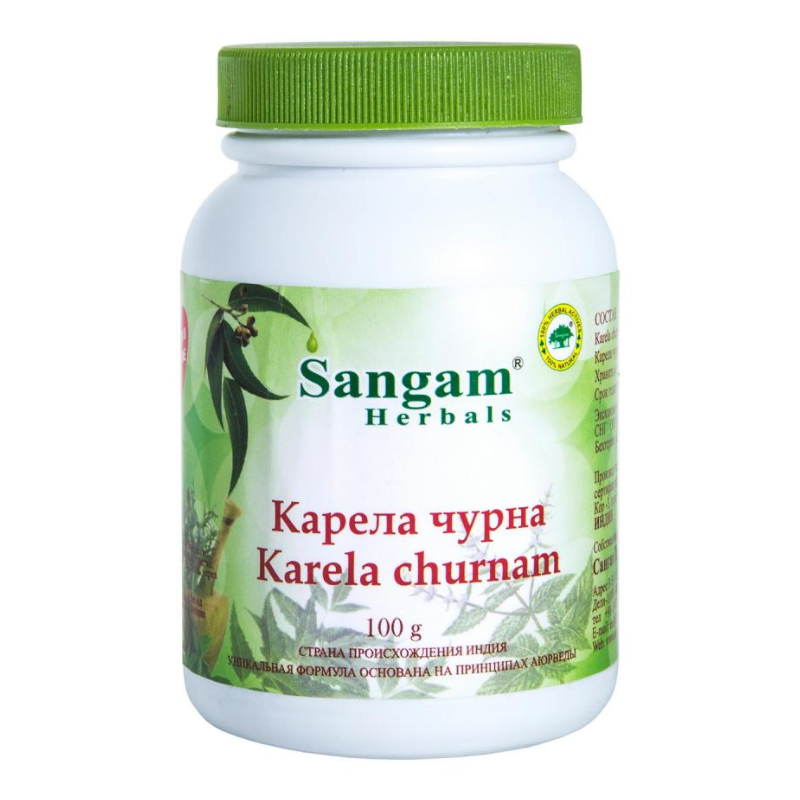 Карела Чурна Sangam Herbals, 100 г.