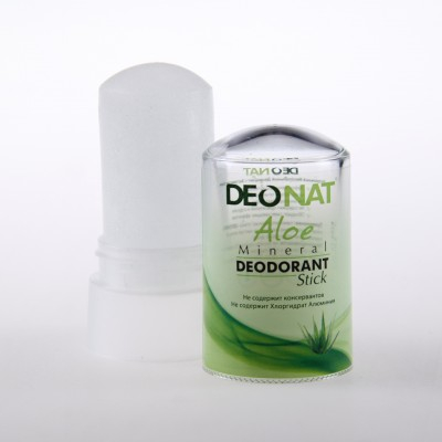 Дезодорант кристалл с экстрактом алоэ и глицерином Deonat, 60 г.