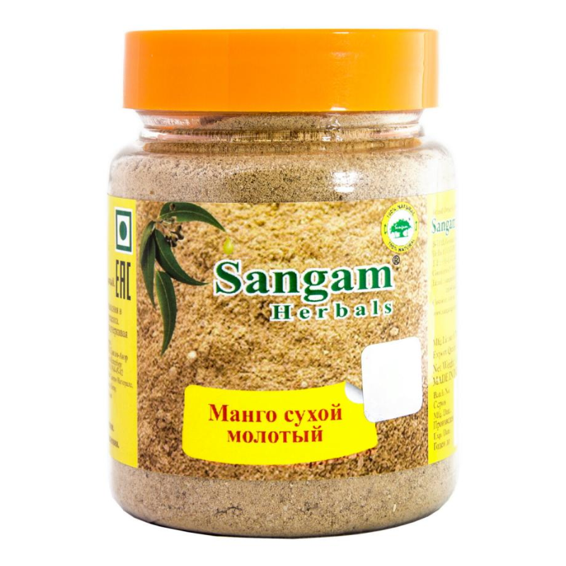 Манго сухой молотый Sangam Herbals, 100 г.