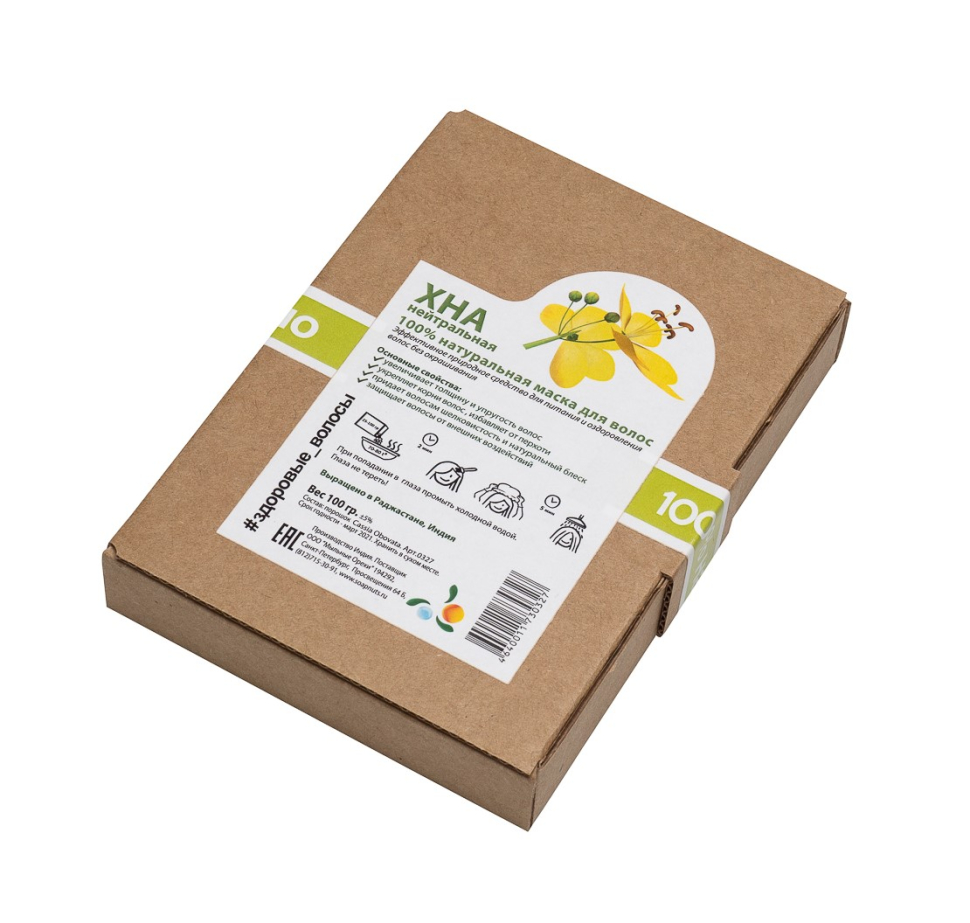 Хна бесцветная, 100 г.