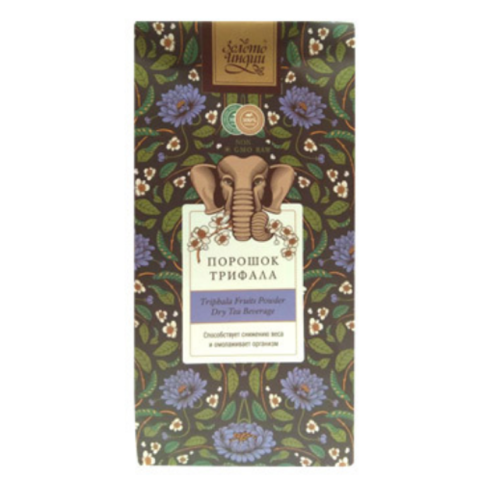 Трифала чайный травяной напиток Золото Индии, 100 г.