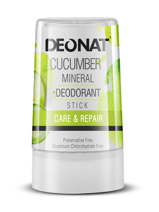 Дезодорант кристалл с экстрактом огурца Deonat, 40 г.