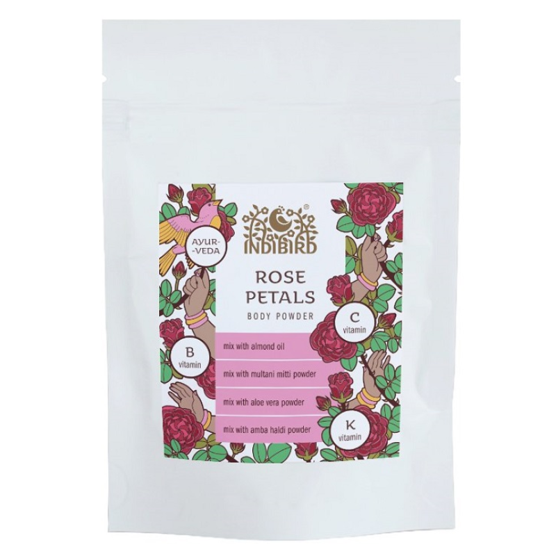 Порошок из лепестков розы Indibird, 50 г.
