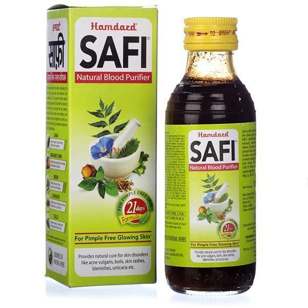 Сироп натуральный для очищения крови Сафи Hamdard, 200 мл.