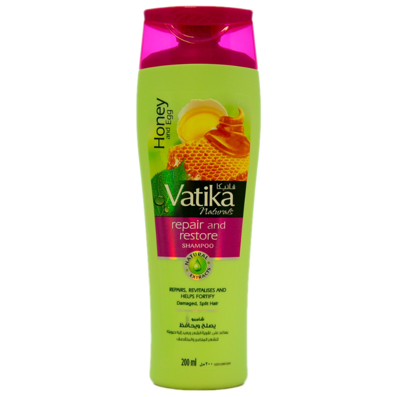 Шампунь Исцеление и Восстановление Мёд и Яйцо Dabur Vatika, 200 мл.