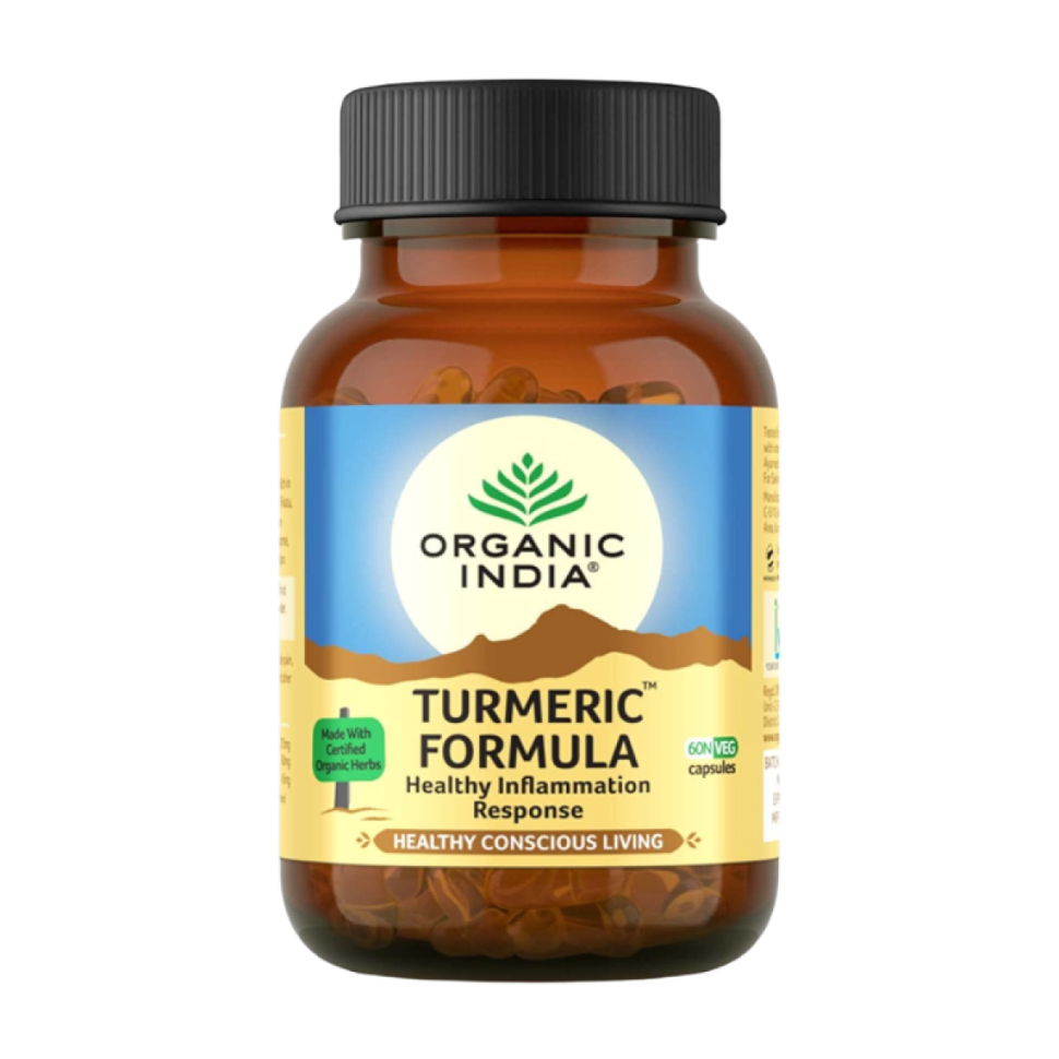 Турмерик Формула Organic India, 60 кап.