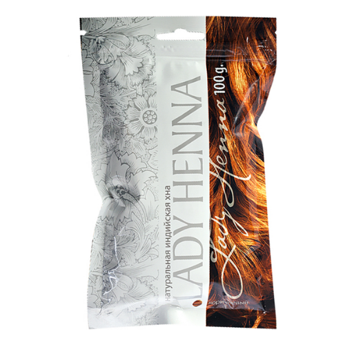 Хна натуральная коричневая Lady Henna, 100 г.