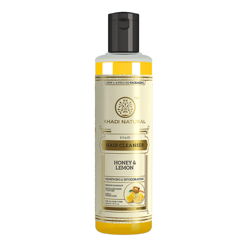 Шампунь Мед и Лимон Khadi Natural, 210 мл.