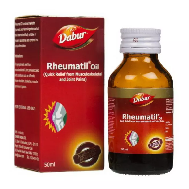 Масло для суставов Ревматил Dabur, 50 мл.